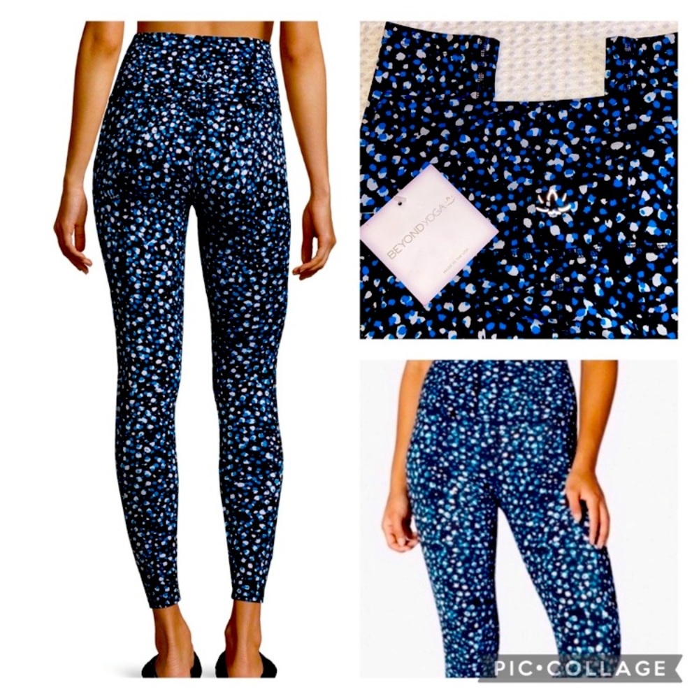Beyond Yoga Leggings droplet print
